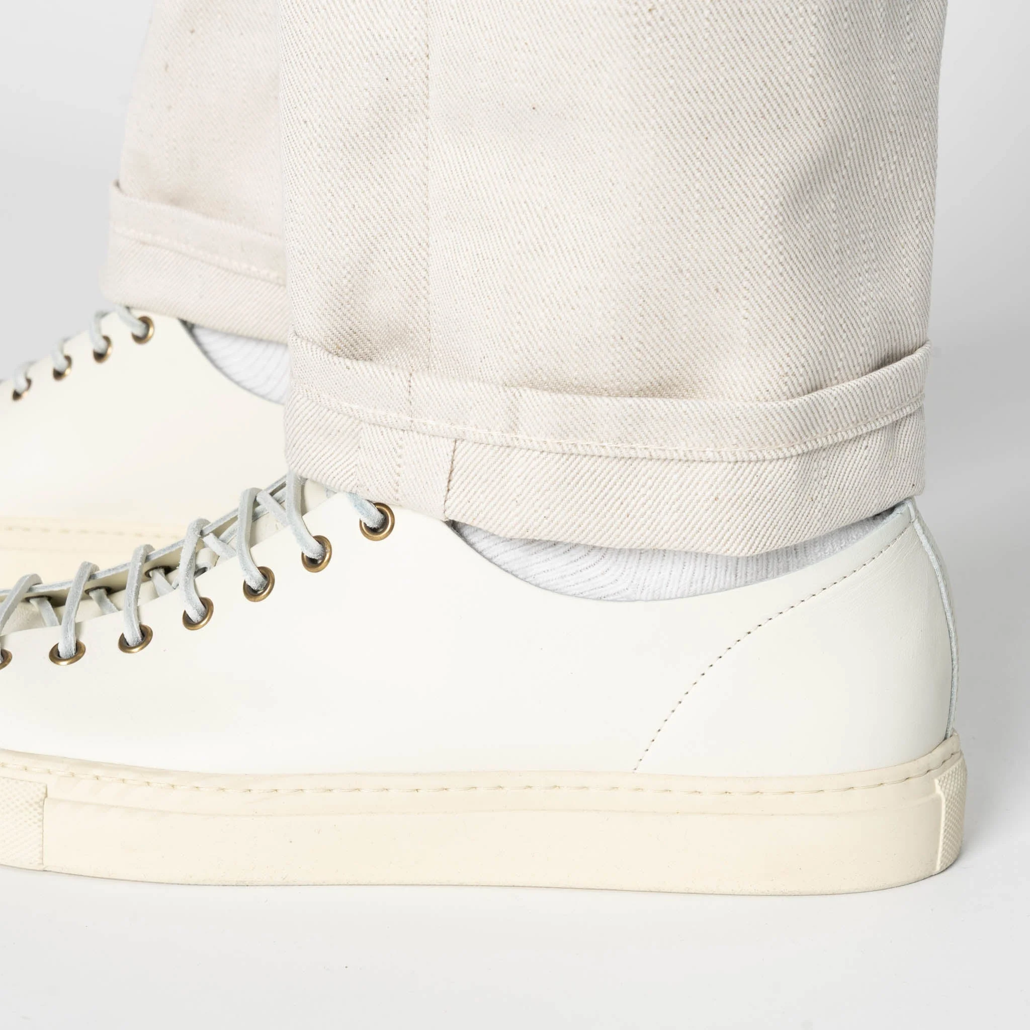 Weird Guy - Tabi Selvedge - Off White - Image 7