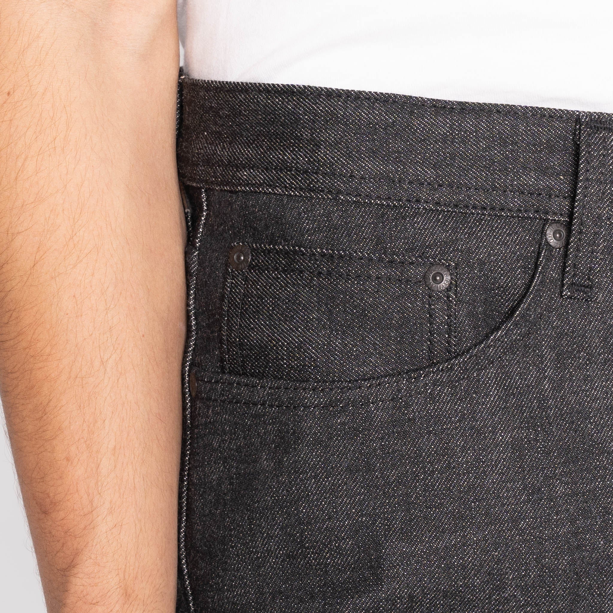 Weird Guy - Yatagarasu Selvedge - Black - Image 4