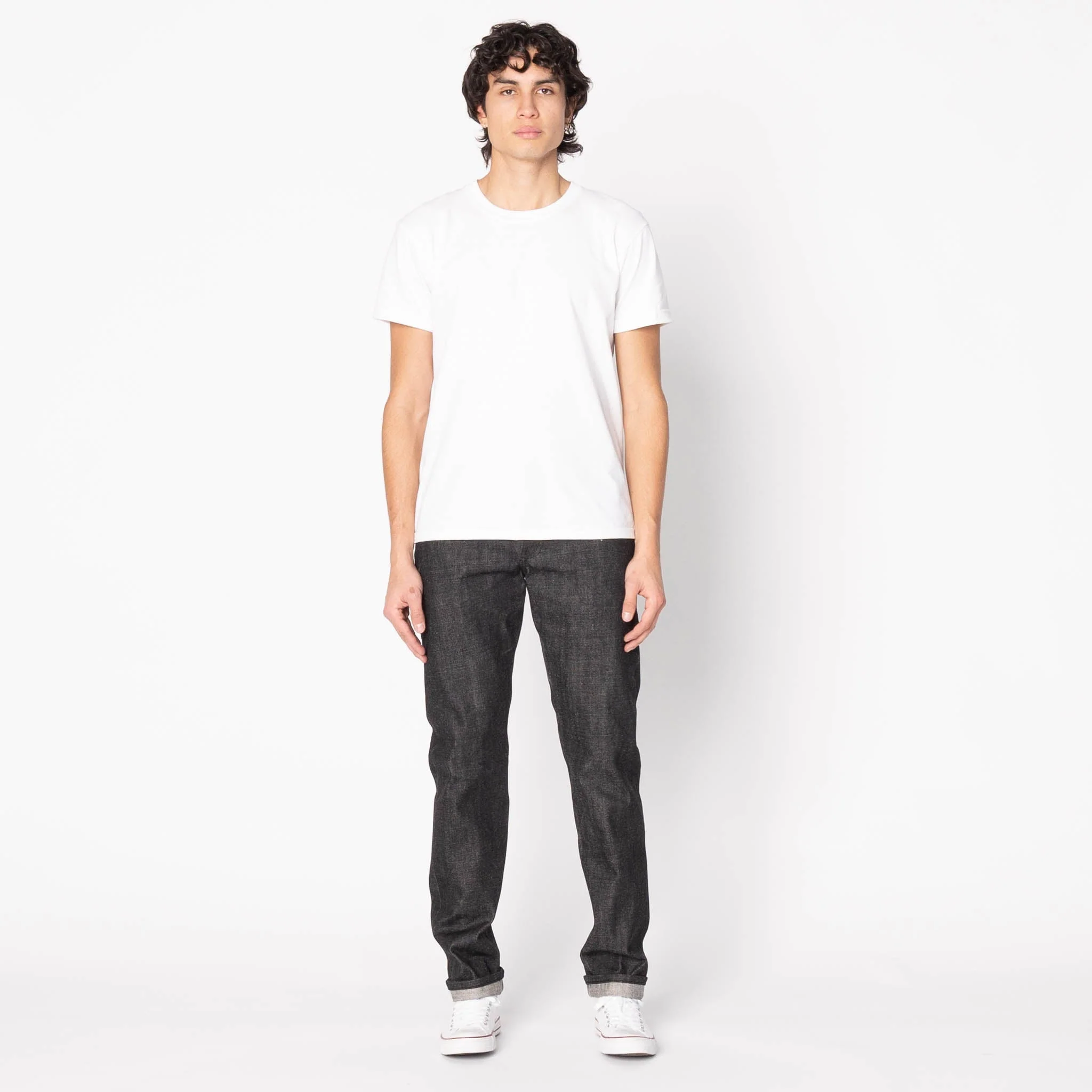 Weird Guy - Yatagarasu Selvedge - Black - Image 7