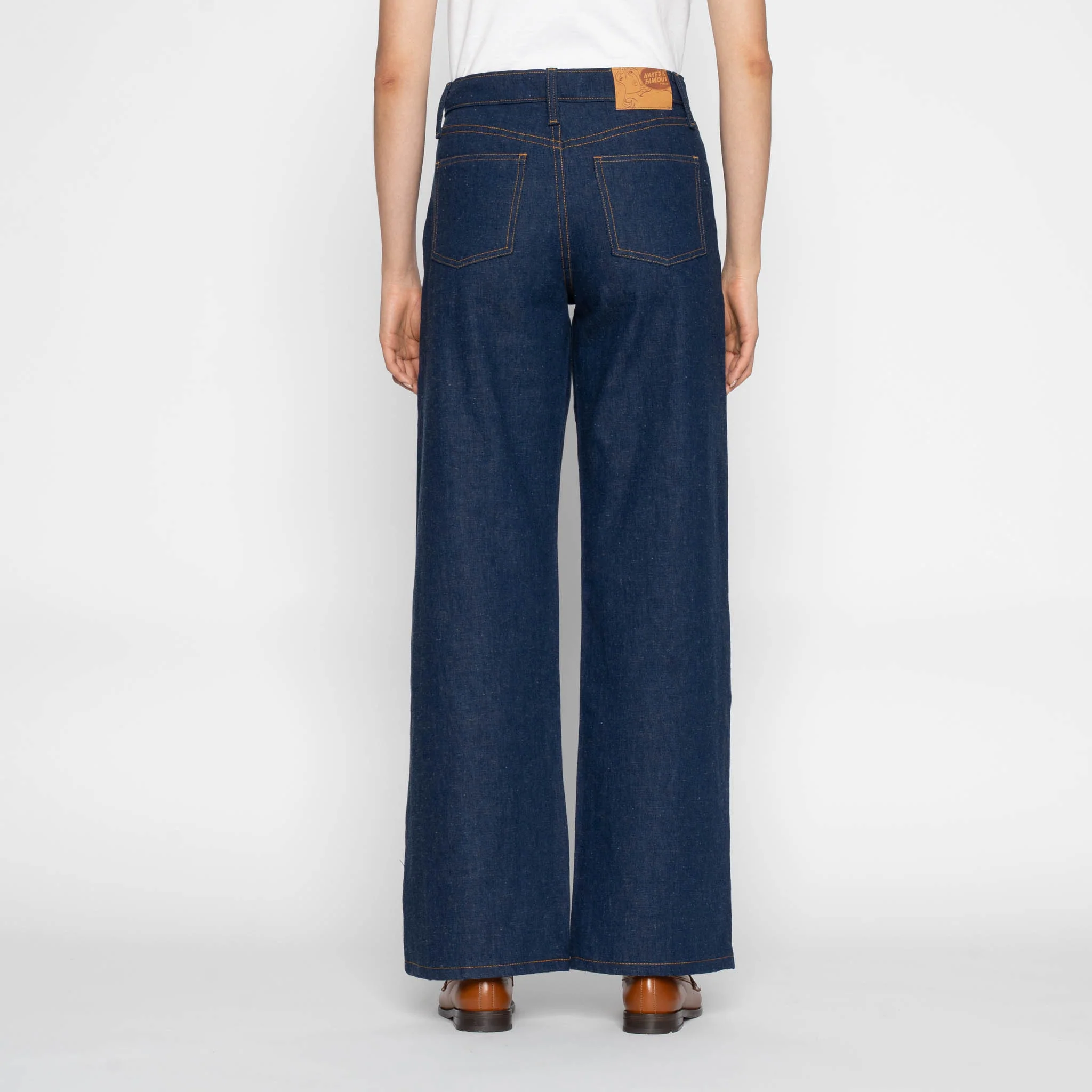 Wide Wild West - 9.7oz. 2/1 Nep Denim - Mid Indigo - Image 3