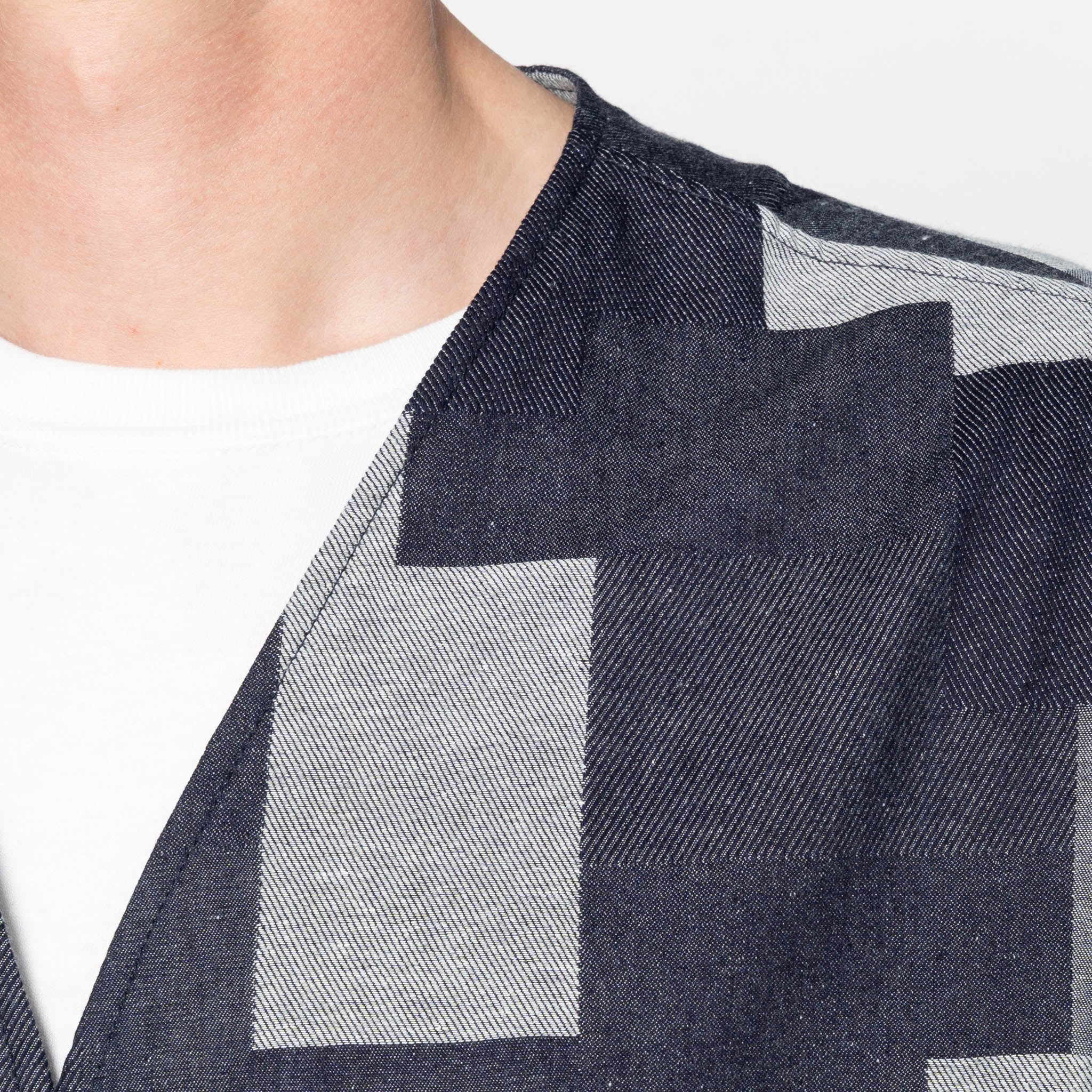 Wise Guy - Jacquard  Denim  - Indigo - Image 5