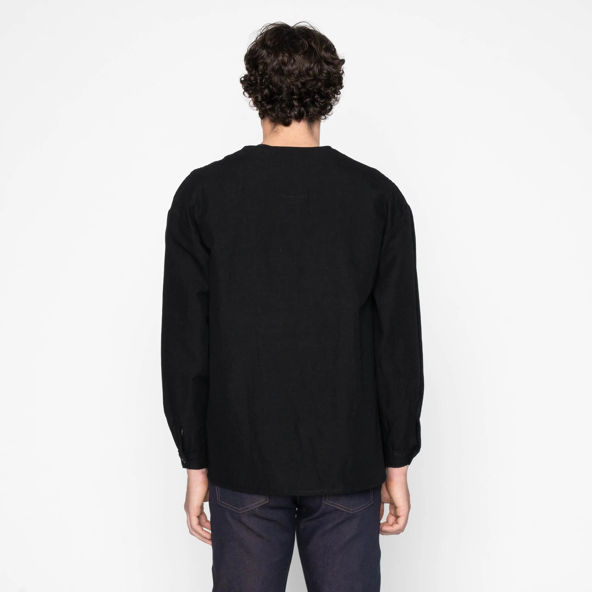 Wise Guy - Linen Blend Denim - Black - Image 4