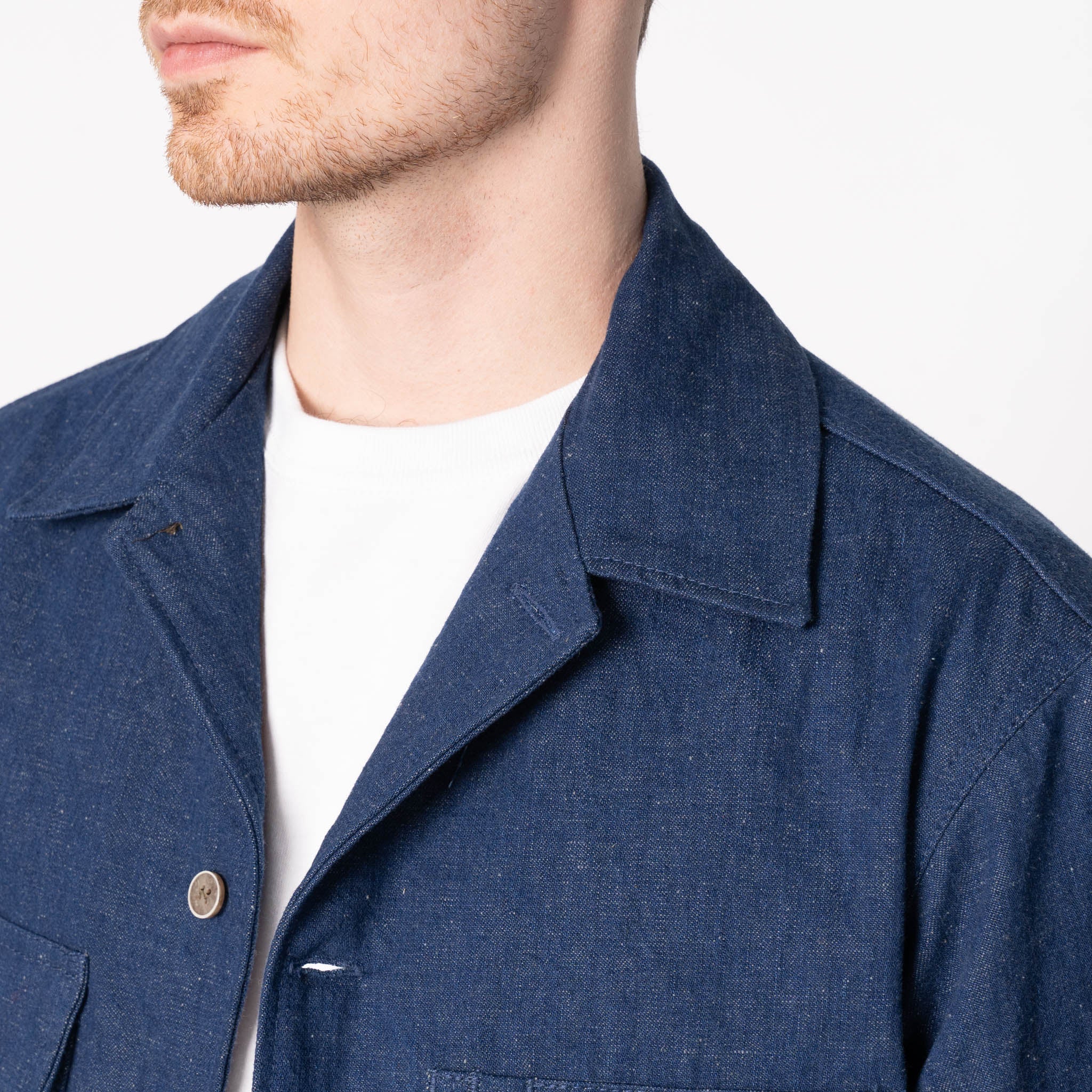 Work Shirt - 9.7oz 2/1 Nep Denim - Image 4