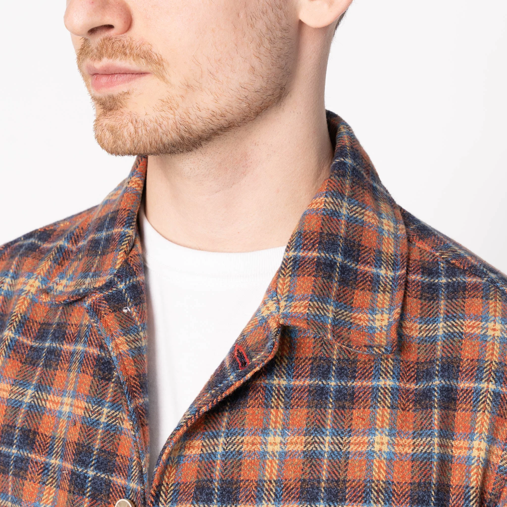 Work Shirt - Triple Twist Yarn Flannel - Red - Image 4